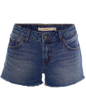 Levi's Denim Shorts Low Free Lunch Dark - Blue