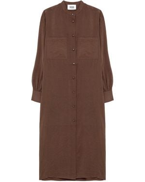 Alpha Studio Abito Chemisier Cioccolato - Brown