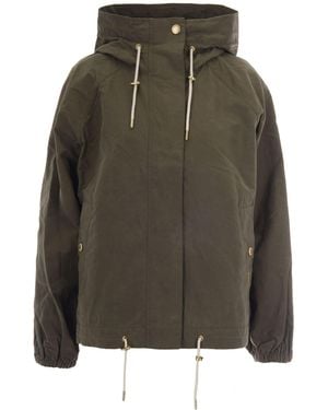 Barbour Giubbino Antipioggia Hawkridge Ivy Ancient - Green