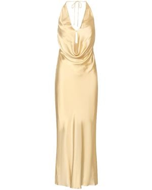 ROTATE BIRGER CHRISTENSEN Chiffon Dress - Metallic