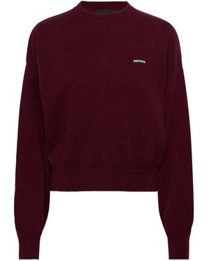ROTATE BIRGER CHRISTENSEN Maglioncino Girocollo Basic Zinfandel - Rosso