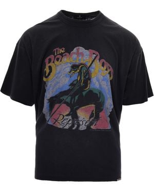 Represent T-Shirt Beach Boys Endless Summer Stained - Black