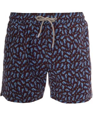 MC2 Saint Barth Costume Comfort Seahorse Dance - Blue