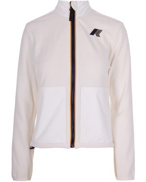 K-Way Giubbino Bresse Polar Gardenia - White