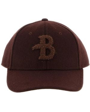 Ballantyne Cappellino Logo Tobacco - Brown
