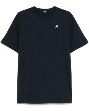 K-Way Cotton T-Shirt - Blue