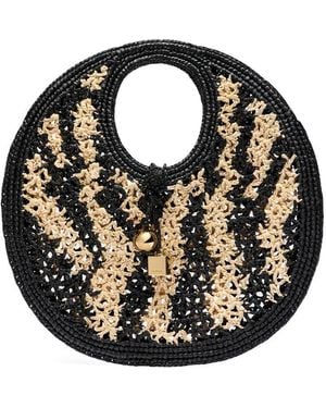 Jacquemus 'La Borsa Rotonda Piccola Spiaggia' - Nero