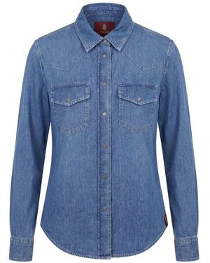 Dondup Camicia Western Regular - Blu