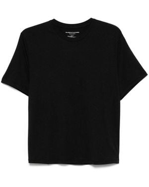 Majestic Filatures Round Neck T-Shirt - Black