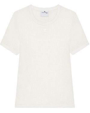 Courreges T-Shirt - Bianco