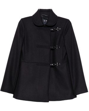 Fay Cappotto Corto - Nero