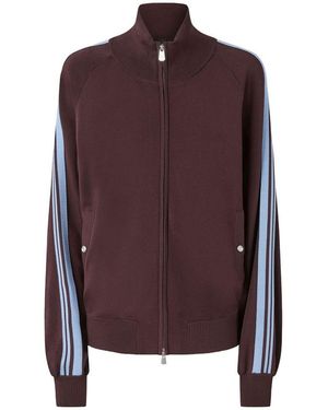 Pinko Zip-Up Sweatshirt - Purple