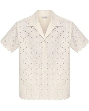 Moncler Broderie Anglaise Shirt - White