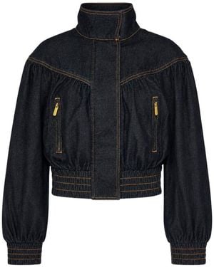 Zimmermann Bomber Cropped - Blu