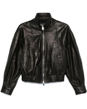 Dondup Leather Jacket - Black