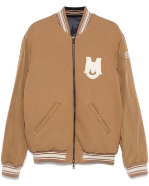 Moncler Rversible 'vennes' Jacket - Brown