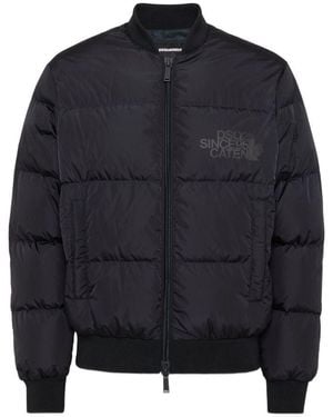 DSquared² Down Jacket - Blue