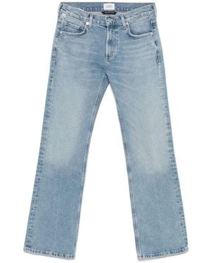 Agolde Cotton Denim Jeans 'Clair' - Blue