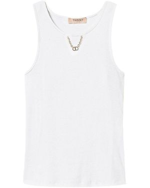 Twinset T-Shirt Bianca - Bianco