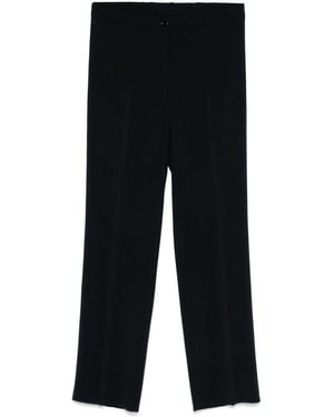 Marina Rinaldi Pants 'Rachele' With Pressed Crease - Blue