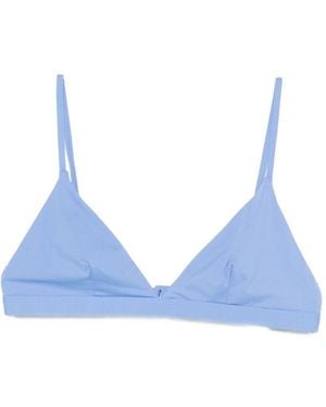 Polo Ralph Lauren Top Bikini A Triangolino Azzurro - Blu