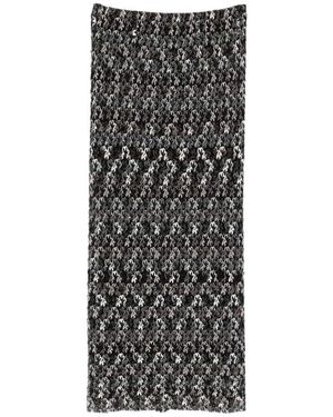 Missoni Gonna Con Motivo Geometrico - Nero