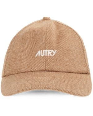 Autry Cappello Da Baseball Con Logo Bianco - Neutro