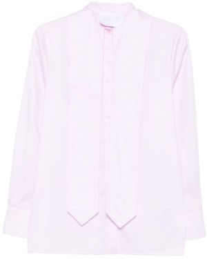 Dondup Camicia Rosa - Bianco