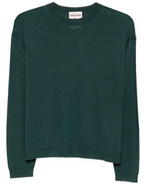 Semicouture Maglia Haley Verde Petrolio