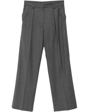 Antonelli Pantaloni Casual Eleganti Marroni - Grigio