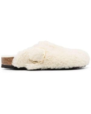 Birkenstock Sabot 'Boston' - Bianco