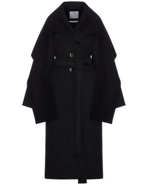 Sportmax 'Baldo' Coat - Black