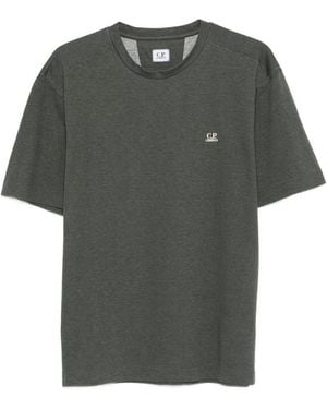 C.P. Company T-Shirt Con Logo - Grigio