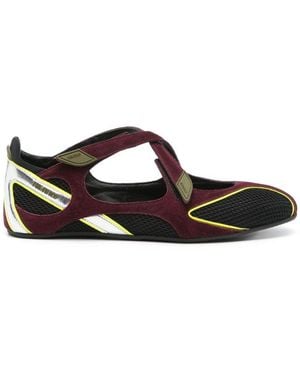 The Attico Ballerine Basse 'Floor 01' - Marrone
