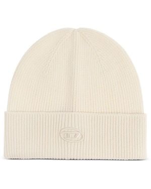 DIESEL Berretto K-Coder-Fully B Color Crema - Neutro