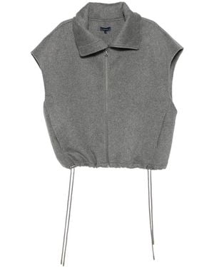 Soeur Gilet Juno Grigio Con Zip