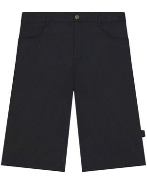 Courreges Shorts Dritti - Nero