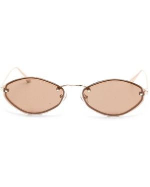 Jacquemus Occhiali Sun Con Lente Gialla - Neutro