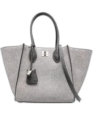Ermanno Scervino Borsa Tote 'Maggie' Media - Grigio