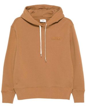 Autry Hooded Embroidered Logo - Brown