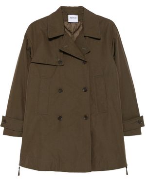 Aspesi Trench Militare Doppiopetto - Marrone