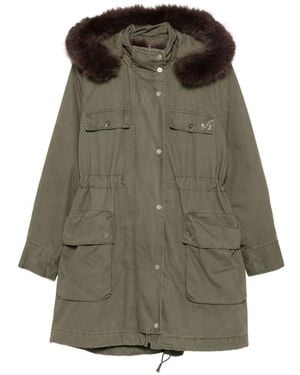 Liu Jo Cappotto Con Coulisse - Verde