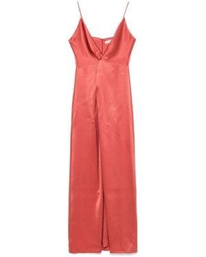 Antonelli 'Naomi' Long Dress - Red