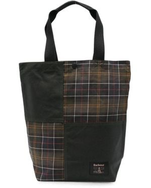 Barbour Borsa Shopping Da Uomo - Nero