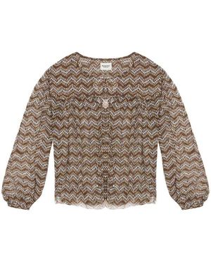 Isabel Marant Top Advika - Marrone