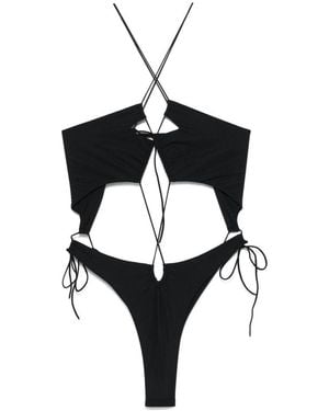 Amazuìn Costume Intero 'Zinah' Con Laccini - Nero