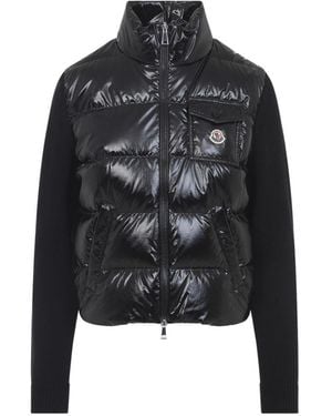 Moncler Piumino Combinato - Nero
