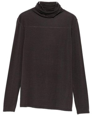 Antonelli 'Condor' High-Neck Short Dress - Black
