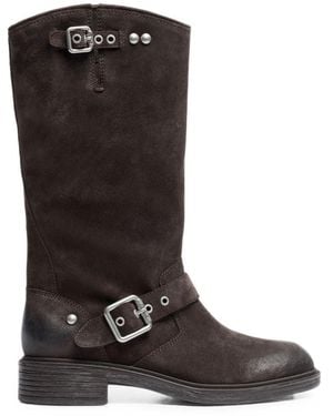 Ash Freesia Stivali Biker - Nero