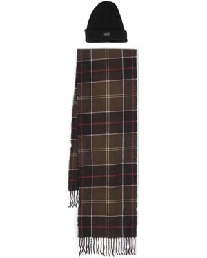 Barbour Set Regalo Berretto Swinton E Sciarpa Galingale - Multicolore